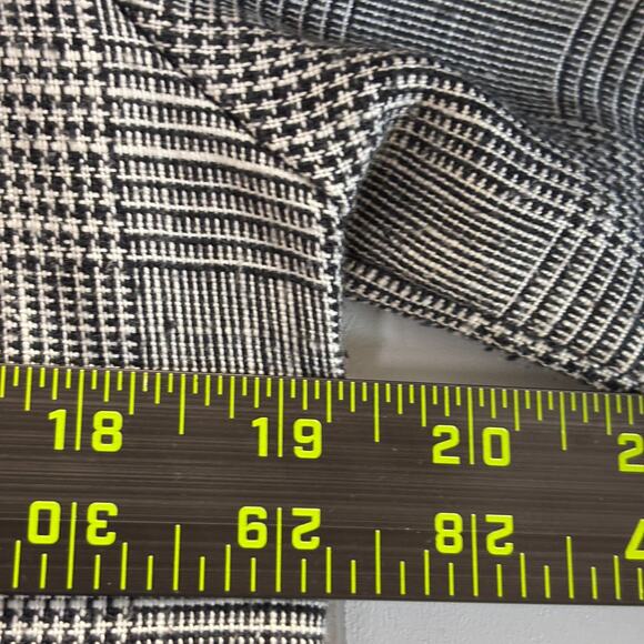 Vintage Leslie Fay Womens Plaid Double Breasted Secretary Midi Dress Size 8 Chic - Picture 4 of 7